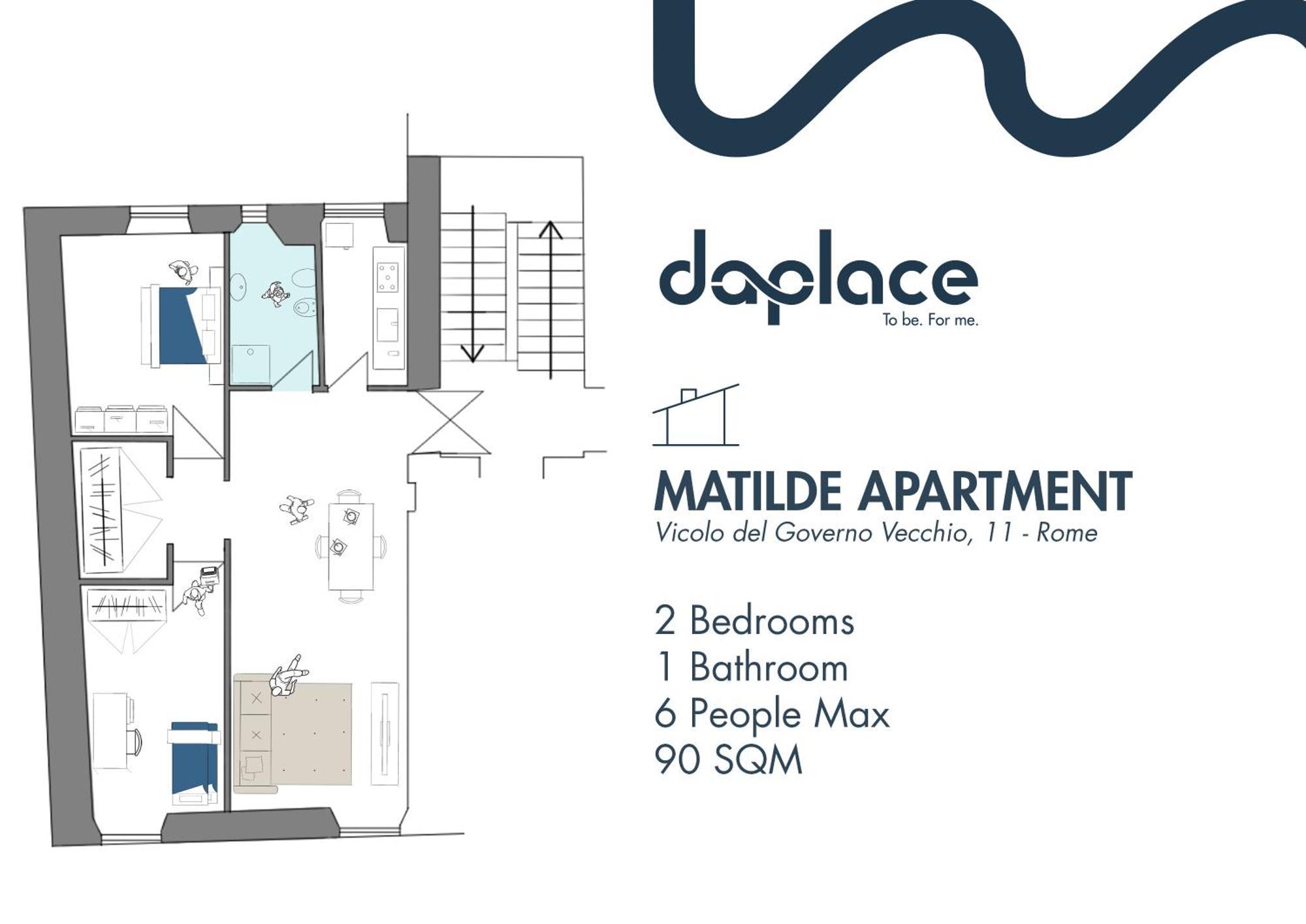 Daplace - Matilde Apartment Roma Exterior foto